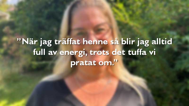 Maria Barkstedt - Alkohol- och drogterapeut, Behandlingspedagog, Beroendeterapeut, Coach, Familjerådgivare, Familjeterapeut, Handledare, Par- och relationsterapeut, Samtalsterapeut, Sexrådgivare - Nybro / Sverige