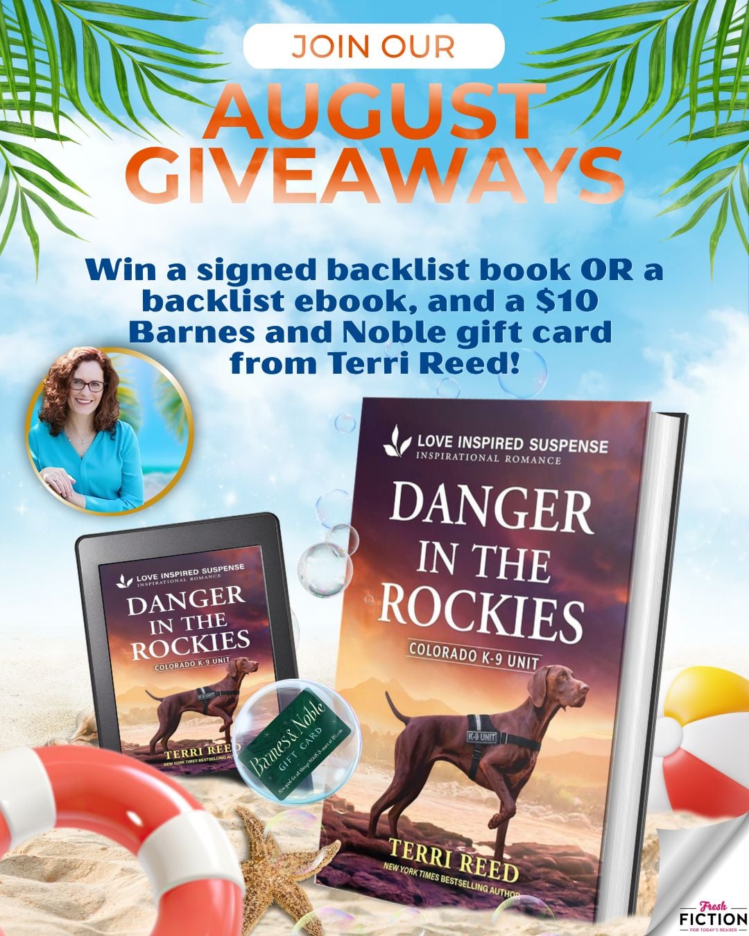 DANGER IN THE ROCKIES + Win a Signed Book & $10 B&N Gift Card – Terri Reed