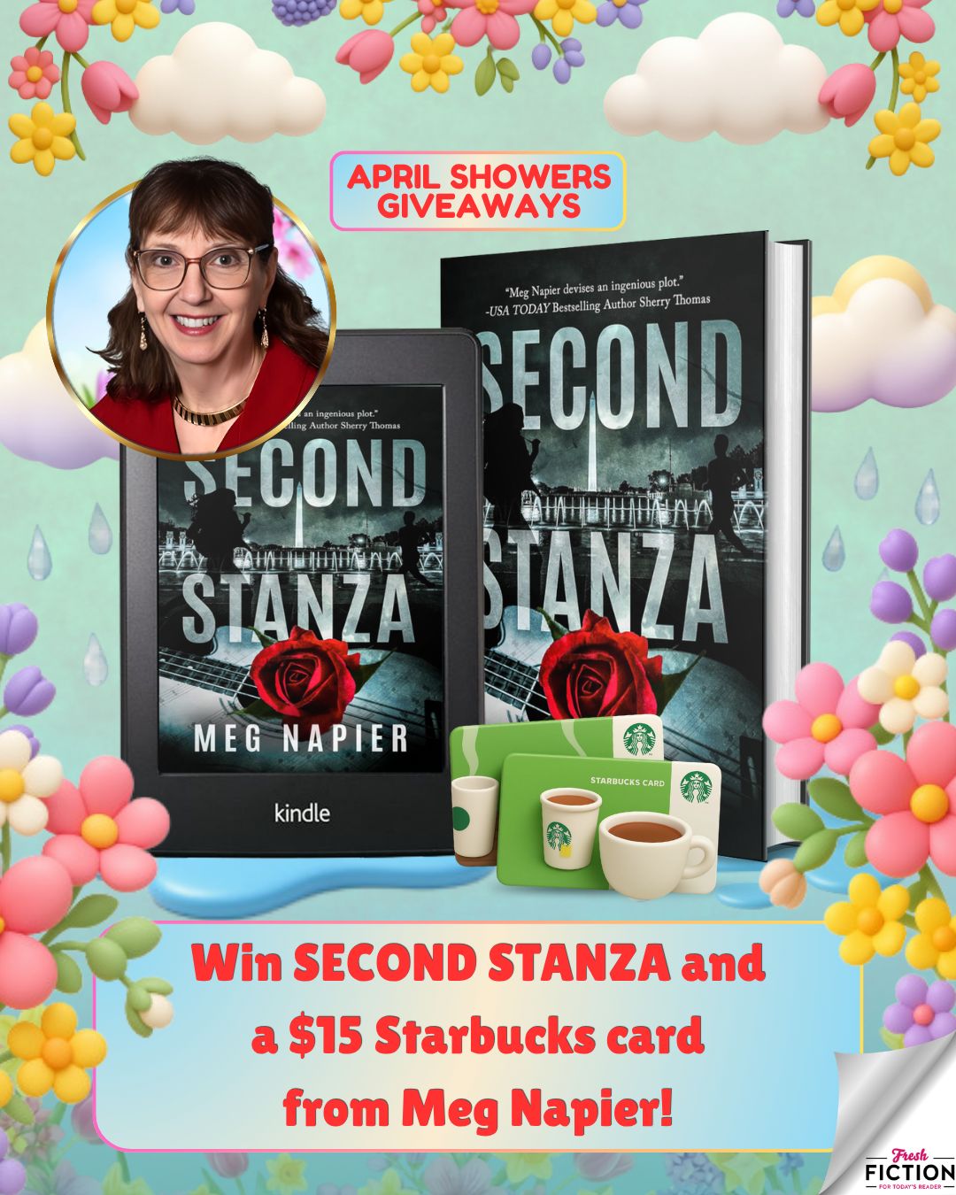 Love Beyond Death—Win SECOND STANZA + $15 Starbucks Card from Meg Napier