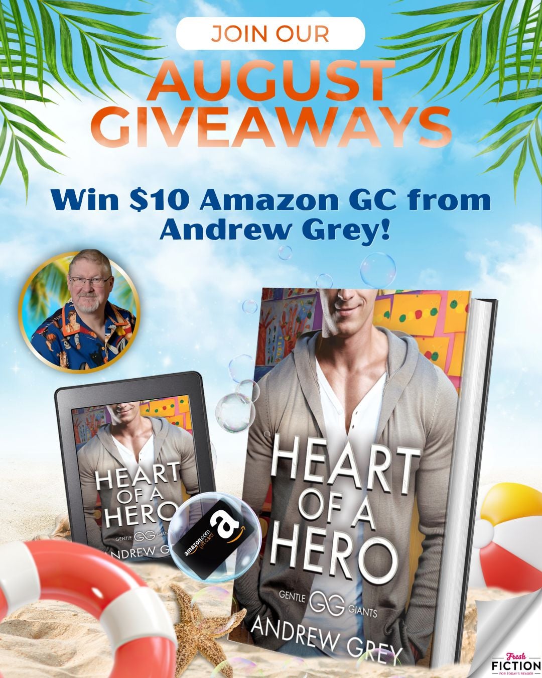 HEART OF A HERO + Win a $10 Amazon Gift Card – Andrew Grey