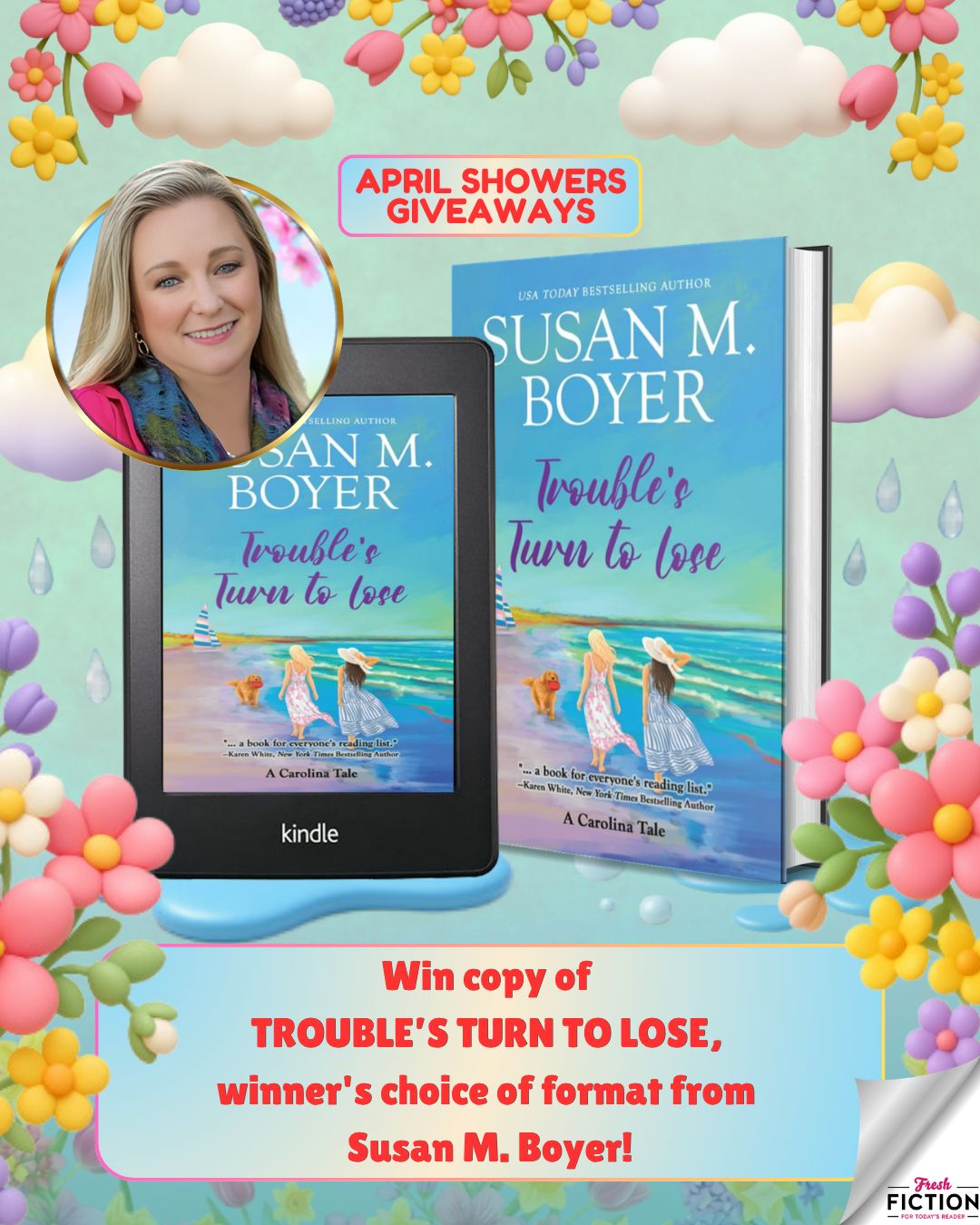 She Breaks the Rules—Win TROUBLE'S TURN TO LOSE from Susan M. Boyer