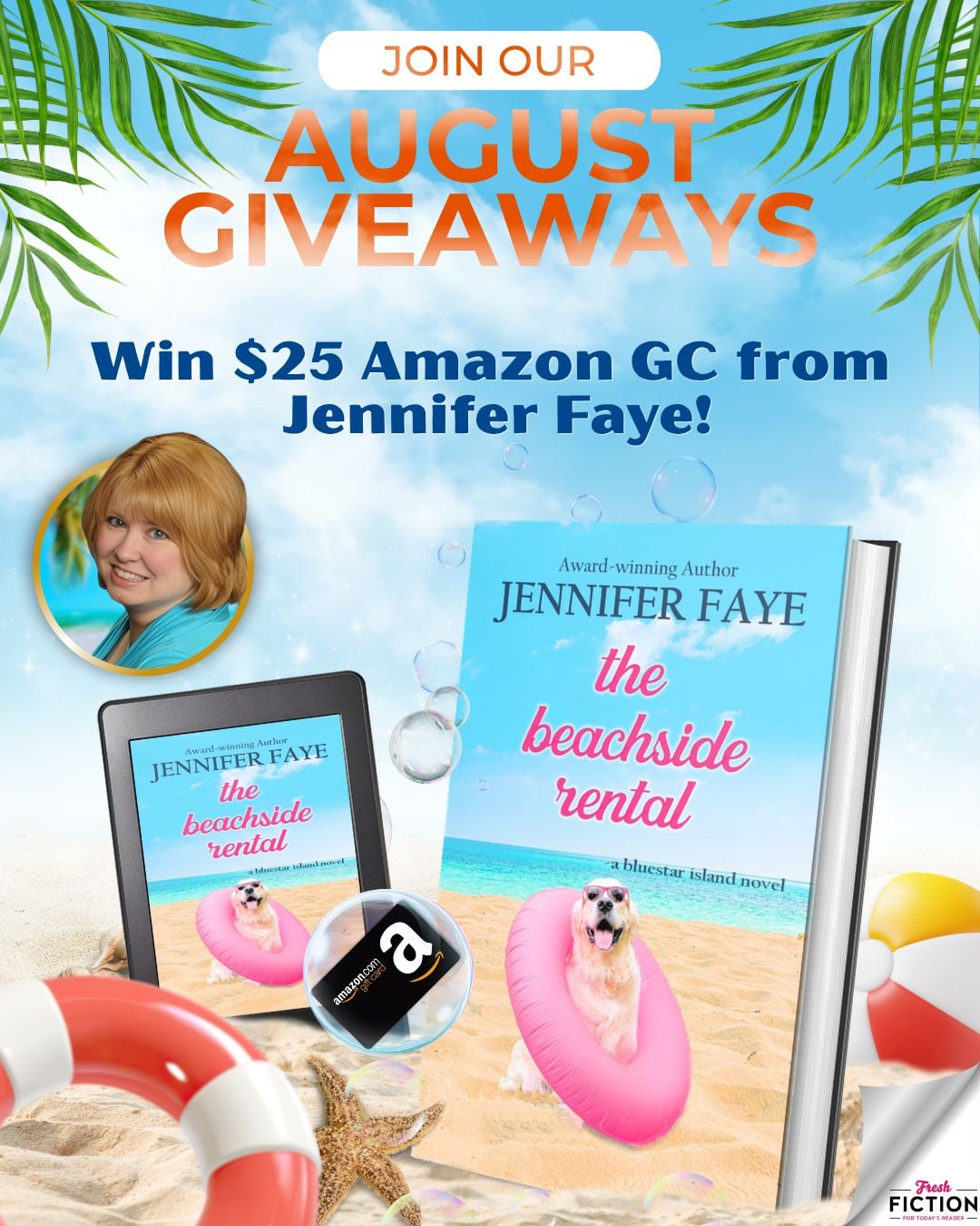 Escape with THE BEACHSIDE RENTAL & Win $25 Amazon – Jennifer Faye