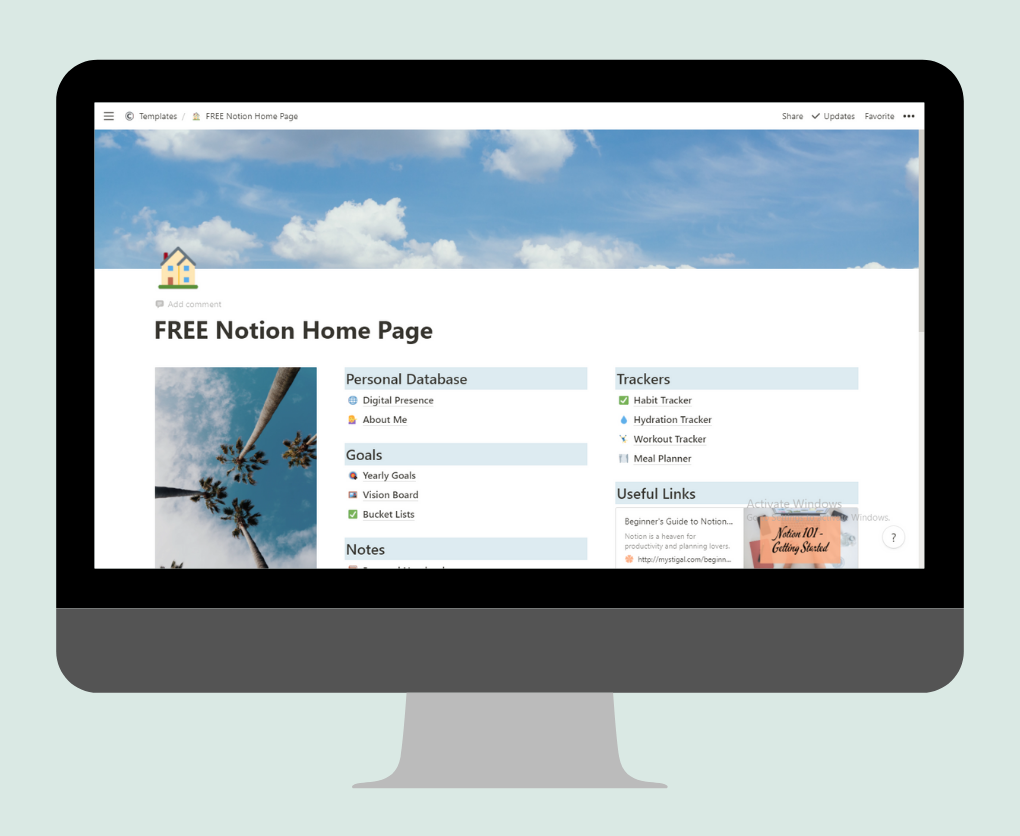 Notion Website Examples Massagefopt