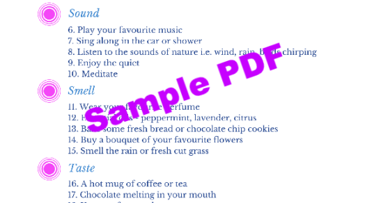 25 Simple Ways To Be Happier Free Printable