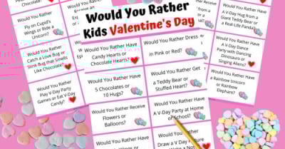 48 Free Printable Would You Rather Valentine's Day Questions