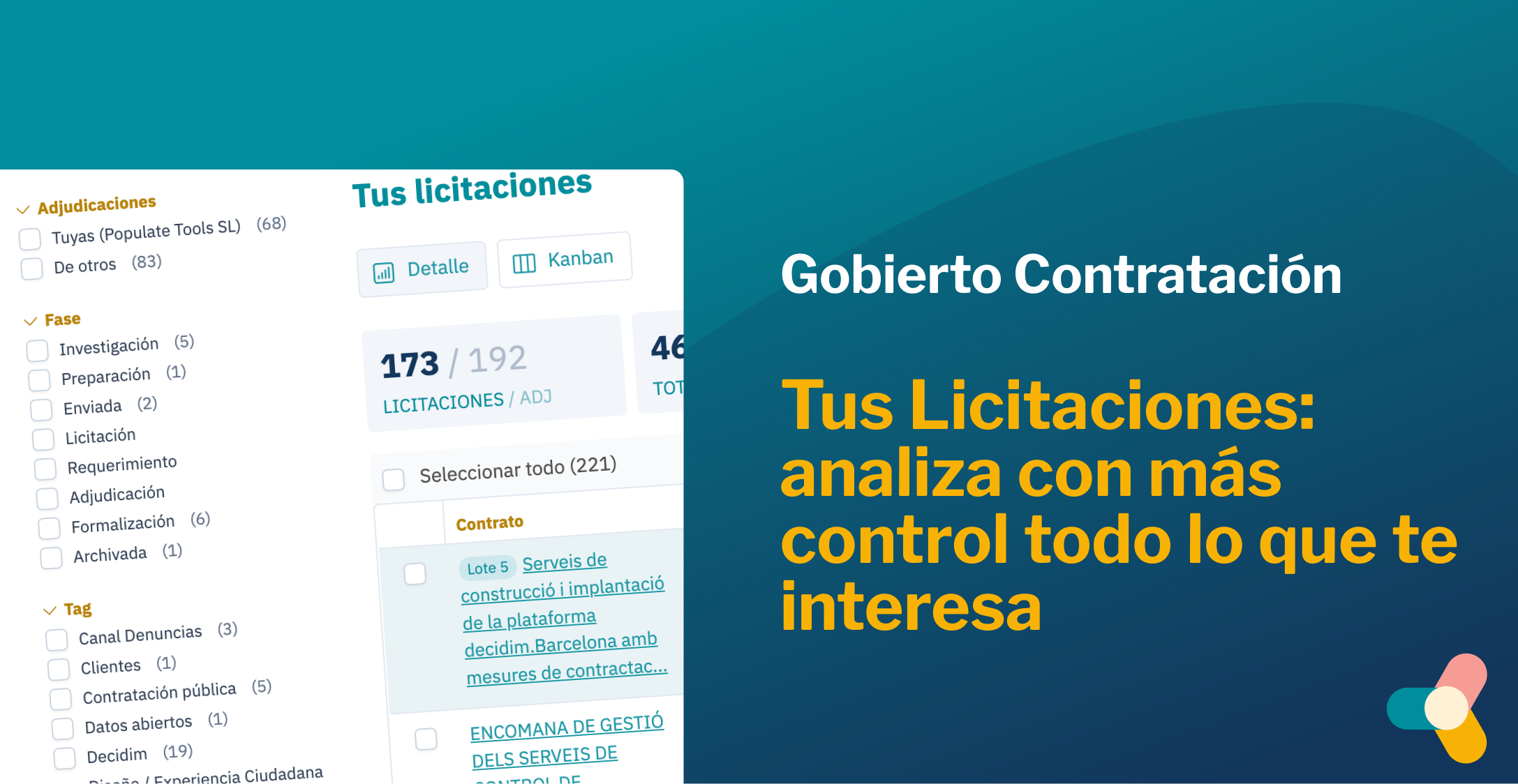 Novedades en la sección de Tus Licitaciones