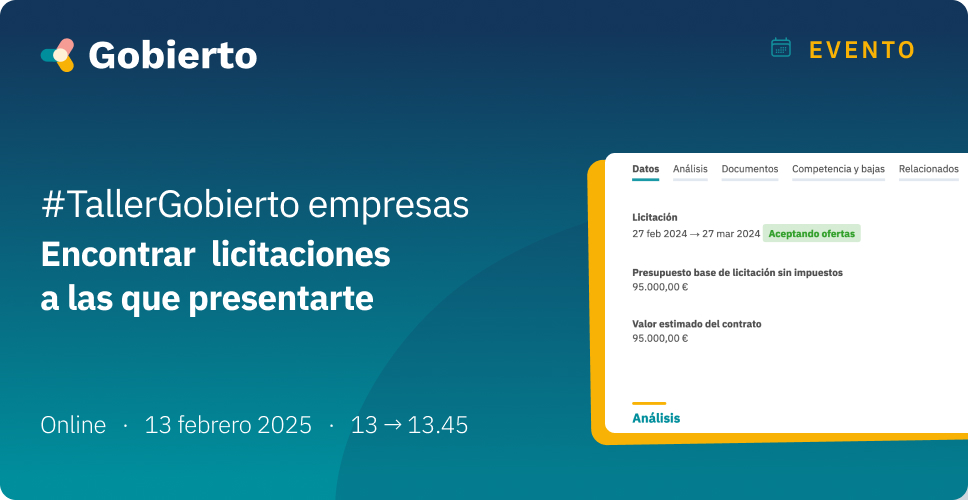 Tareas: controla todo lo que tienes que hacer para presentar tu oferta