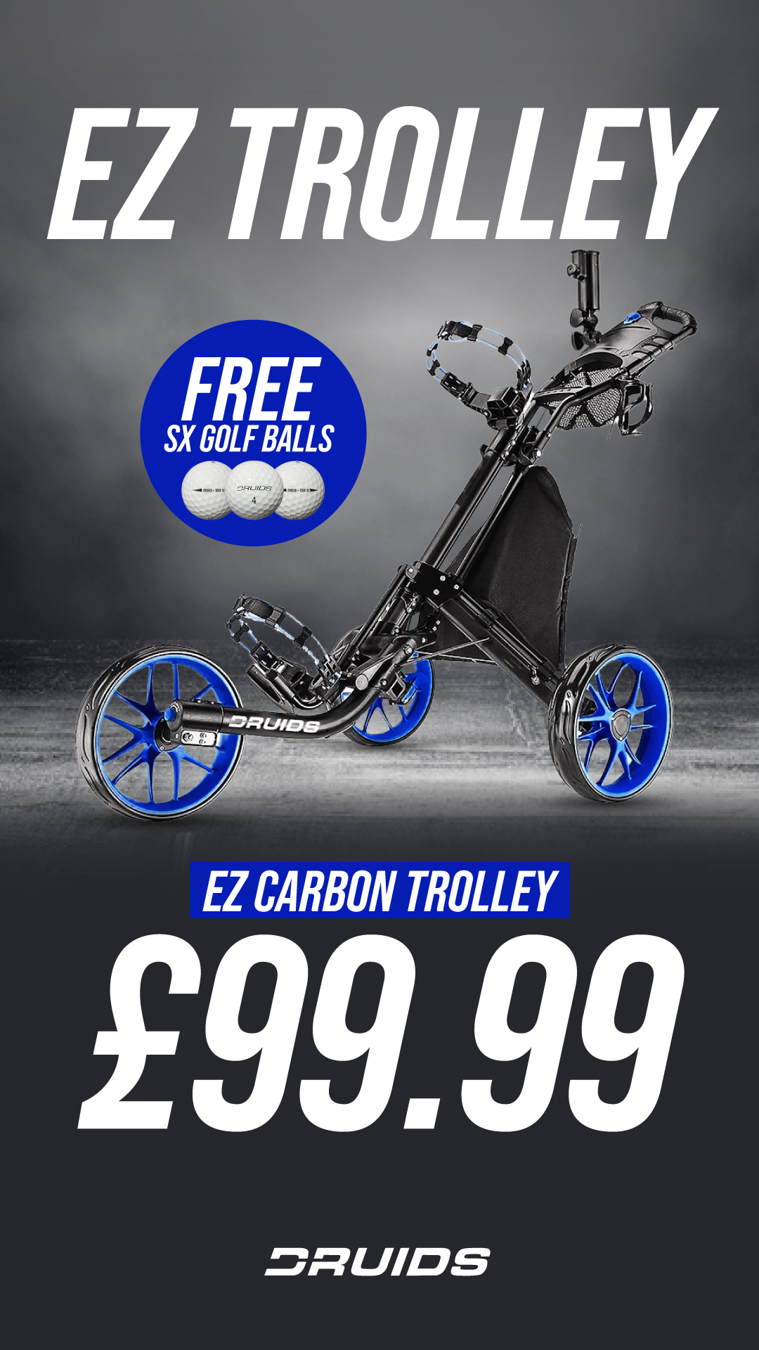 📢 £99 EZ TROLLEY BUNDLE ENDS MIDNIGHT 👋 Druids Golf
