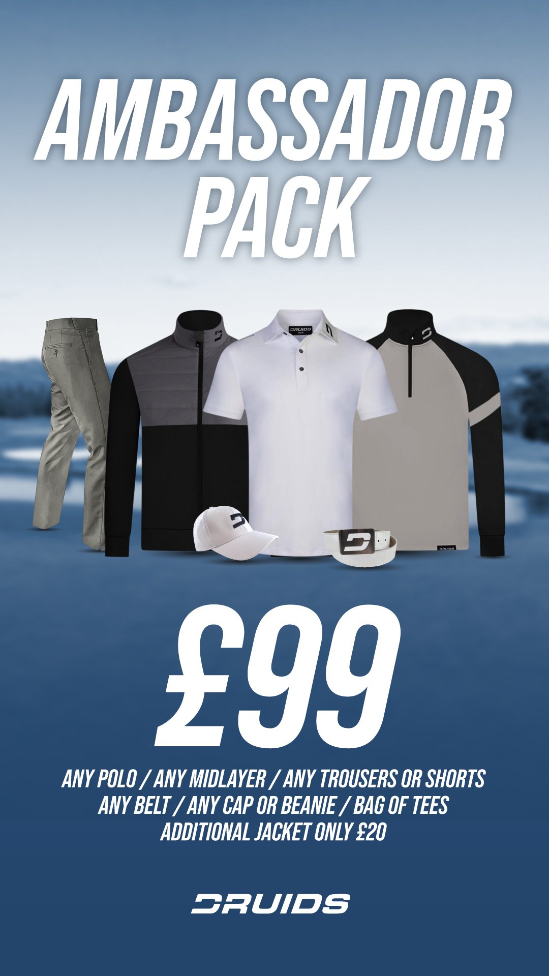 AMBASSADOR PACK 2.0 IS HERE ⛳ Druids Golf
