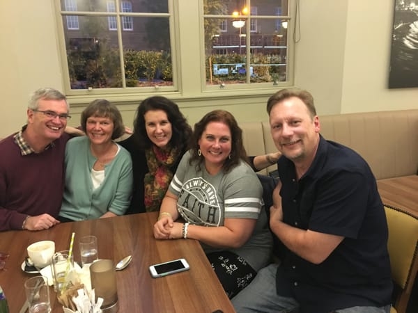 Marcia Alverson with the Sharps and Crees