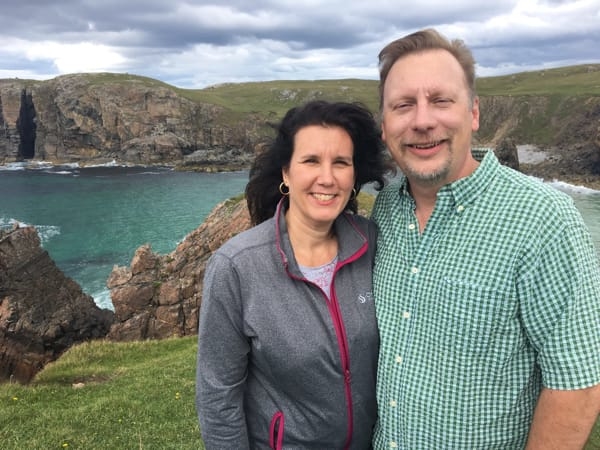 Chris & Lisa Cree on the Isle of Lewis